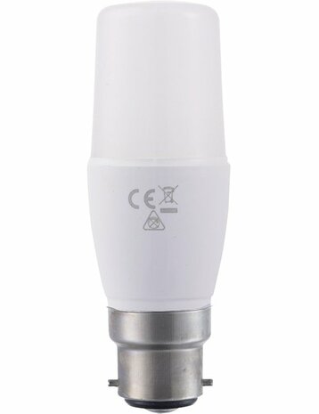 LED Ba22d Stick T41x118 95-265V 810Lm 8W 830 270° AC/DC Opal Non-Dim