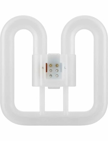LED 2D GR8 2pin 138x142 8W (16W) 960Lm 835 130° AC+CCG Non-Dim