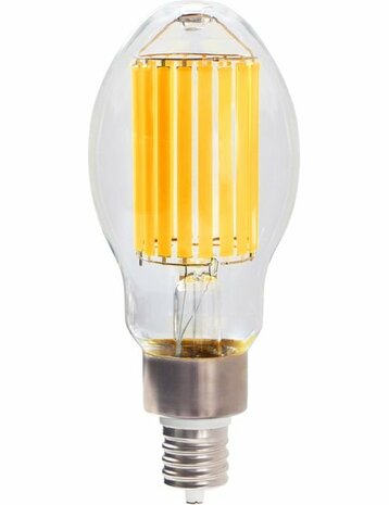 LED HID Fila E40 ED120x292 15300Lm 85W 830 AC 120-277V Clear Non-Dim