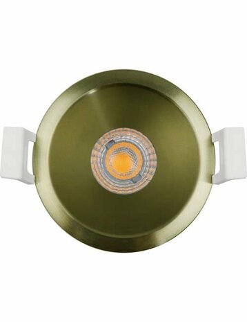 Deep-Deco Downlight Ring Spot 69x26 Matted Brass