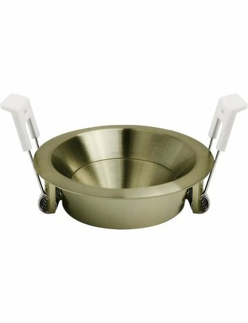 Deep-Deco Downlight Ring Spot Adjust 75x24.5 Matted Brass