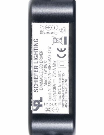 LED GU4 MR8 25x28 230V 150Lm 3W 927 35° AC Dim (with external driver)