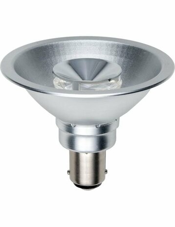 LED Ba15d AR70x55 12V 400Lm 9W 927 24° AC/DC Grey Dim G1