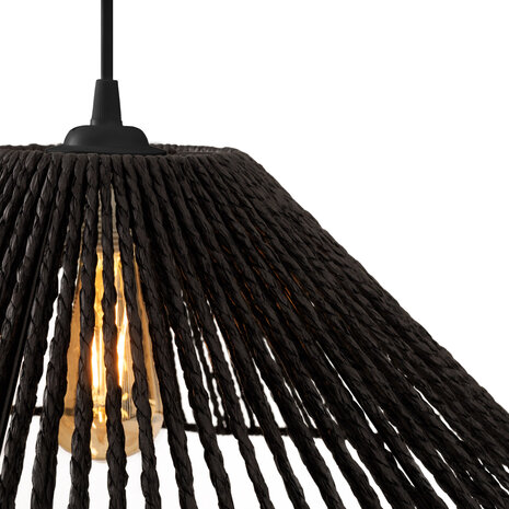 MAXLIGHT P0579 Hanglamp AMALFI I Zwart