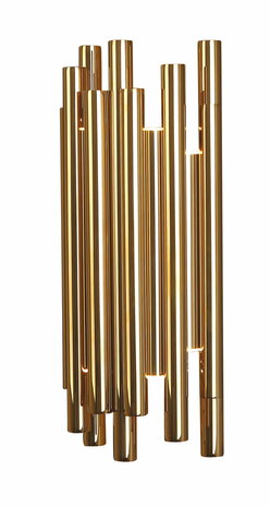 MAXLIGHT W0187 Wandlamp ORGANIC Goud