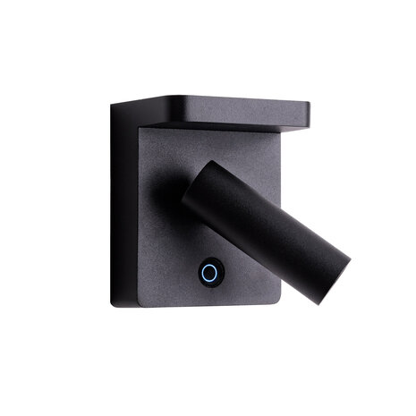MAXLIGHT W0374 LOFER Wandlamp Zwart 7W 364LM 3000K