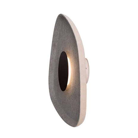 MAXLIGHT W0559 Wandlamp DEUX CREAM&GREY