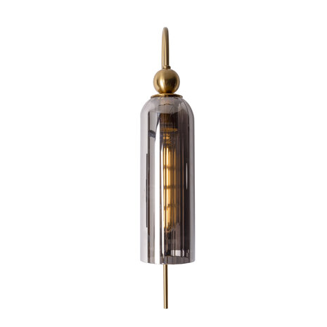 MAXLIGHT W0333 Wandlamp CAMPANILA Smokey GLASS