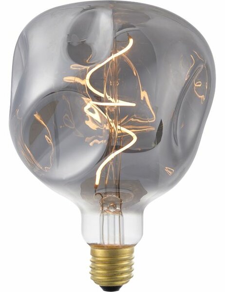 LED E27 G125 Irregular Smoke 4 Watt Dimbaar