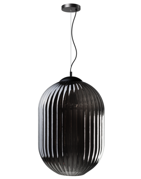 Hanglamp Glamm L 40cm Smoke