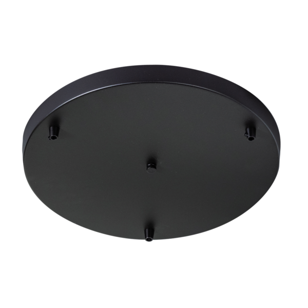 Plafondplaat Zwart 35cm