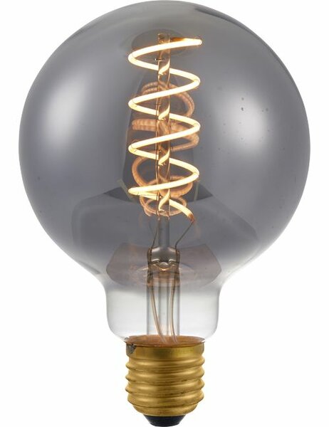 LED E27 G95 Smoke 4,5 Watt Dimbaar