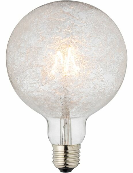 LED E27 G125 Ice Helder 4 Watt Dimbaar