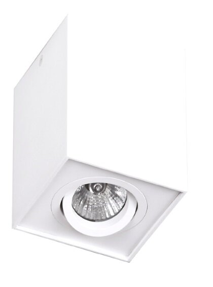 Opbouwspot Basic Square GU10 Wit
