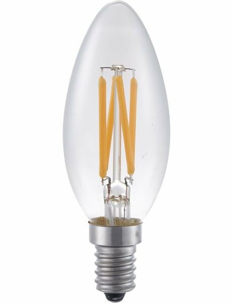 LED E14 Kaars Helder 4 Watt Dimbaar