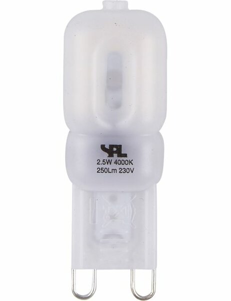 LED G9 Frosted 2 Watt Dimbaar