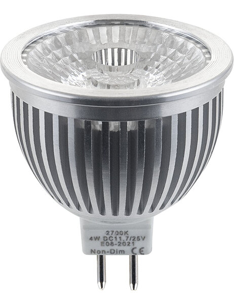 LED GU5.3 MR16 12V 4W 38&deg; Niet Dimbaar