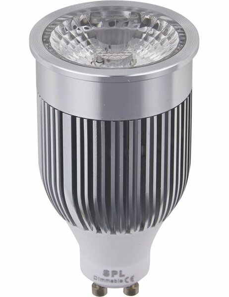 LED GU10 Zilver 8W Dimbaar