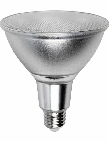 LED E27 IP65 PAR38 Zilver 14 Watt 1000L Dimbaar