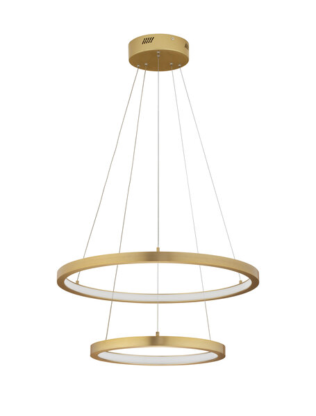 Hanglamp Empatia 60/40 Goud 3000K Dimbaar