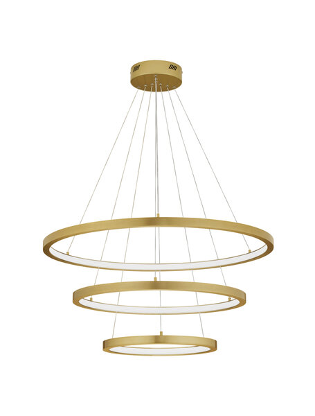 Hanglamp Empatia 80/60/40 Goud 3000K Dimbaar