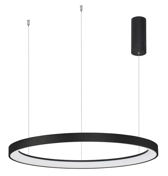 Hanglamp Pertino 80cm Zwart 3000K Dimbaar
