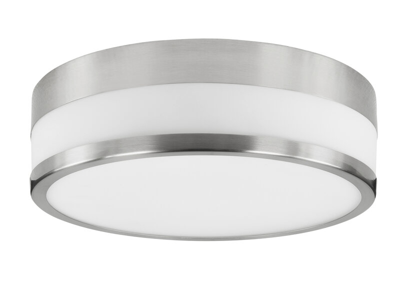 Plafondlamp Bagno 30cm Staal