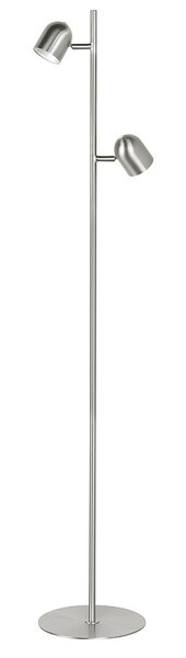 Vloerlamp Ovale Duo Staal