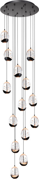 Hanglamp Clear Egg 14 Rond