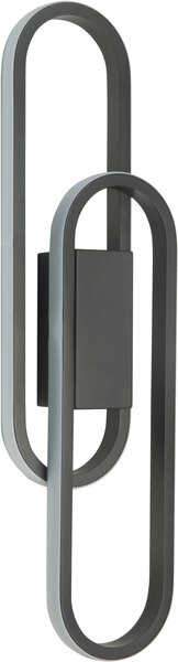 Wandlamp Anello L Zwart