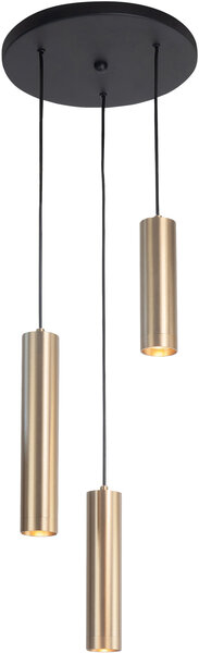 Hanglamp Perugia 3 Rond Goud