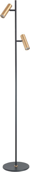 Vloerlamp Trend 2 Zwart/Goud