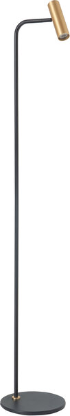 Vloerlamp Trend Zwart/Goud