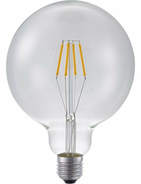 LED E27 G125 Helder 4 Watt Dimbaar