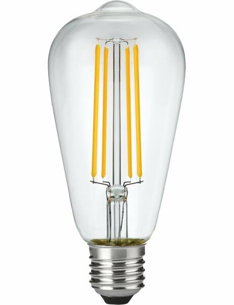 LED E27 ST64 Helder 4,5 Watt Dimbaar