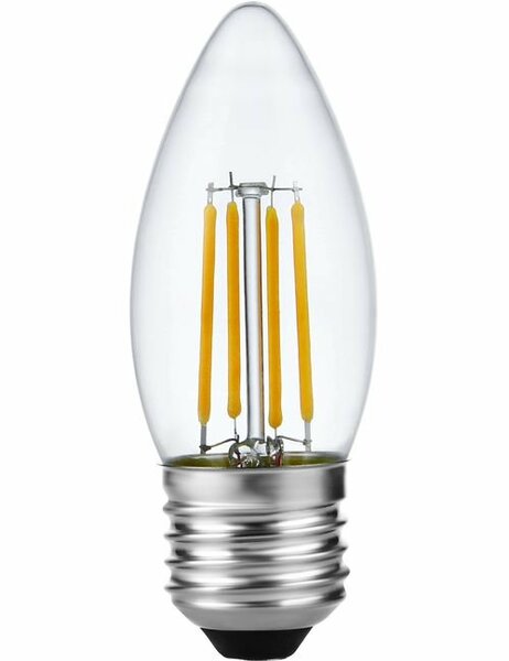 LED E27 Kaars Helder 4 Watt Dimbaar