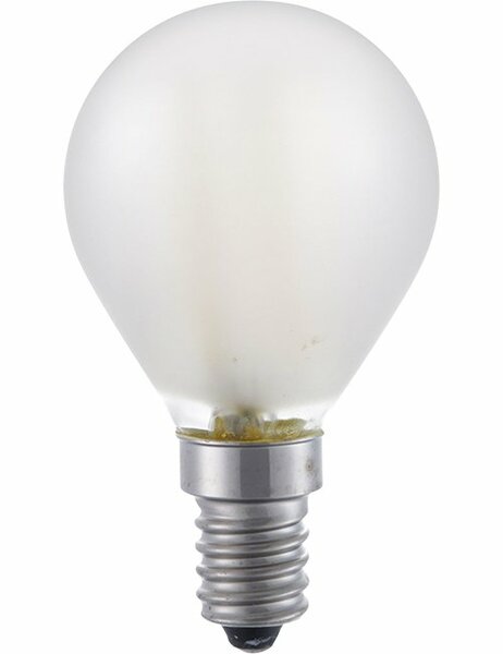 LED E14 Kogel G45 Frosted 4 Watt Dimbaar