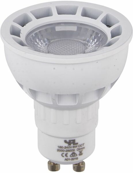 LED GU10 Wit 5,5 Watt 40&deg; Dim to Warm