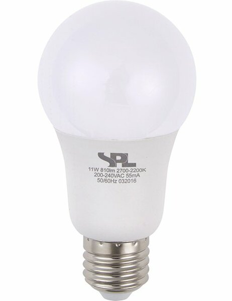 LED E27 A60 Opaal 11 Watt Dim to Warm