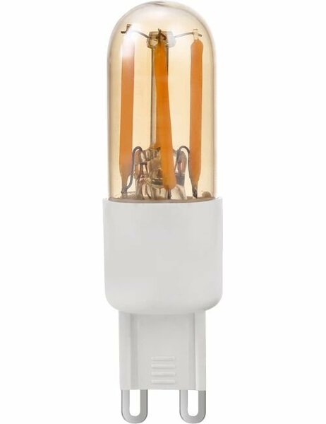 LED G9 Amber 3 Watt Dimbaar