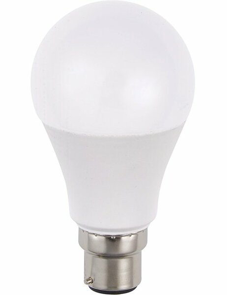 LED BA22D A60 Opaal 10 Watt Niet Dimbaar