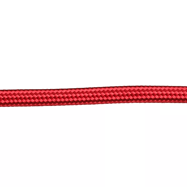Stofkabel Glanzend Helder Rood