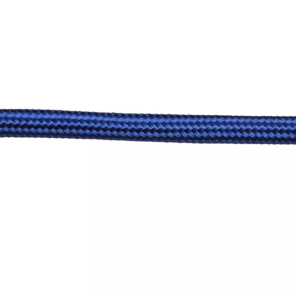 Stofkabel Glanzend Donkerblauw