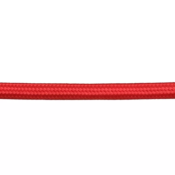 Stofkabel Mat Rood