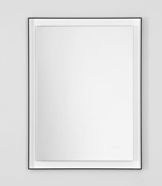 Badkamerspiegel Deca Zwart 60x80cm anti-condens