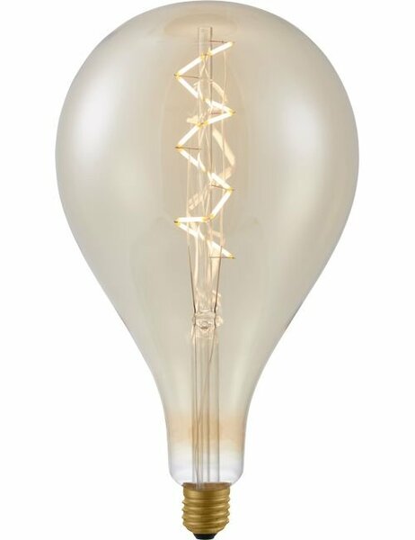 LED E27 Fila XXL GLS Spiral A165x300 230V 450Lm 6W 922 AC Gold Dim