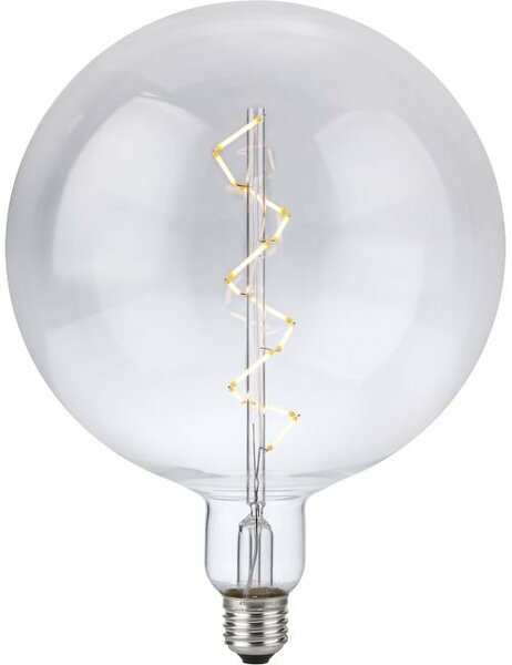 LED E27 Fila XXL Globe Spiral G200x262 230V 580Lm 6W 925 AC Clear Dim