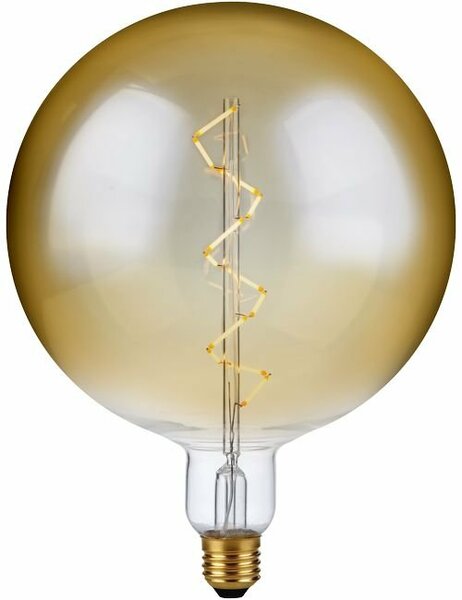 LED E27 Fila XXL Globe Spiral G200x262 230V 550Lm 6W 925 AC Gold Dim