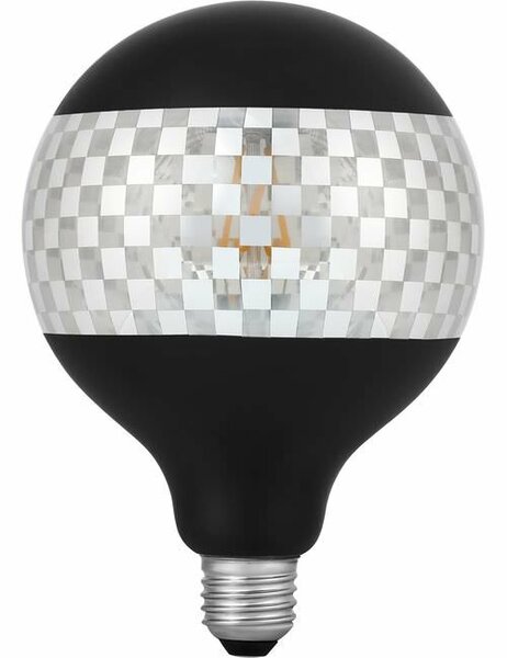 LED E27 Fila Laser Blox G125x180 230V 120Lm 4W 925 AC Black Dim