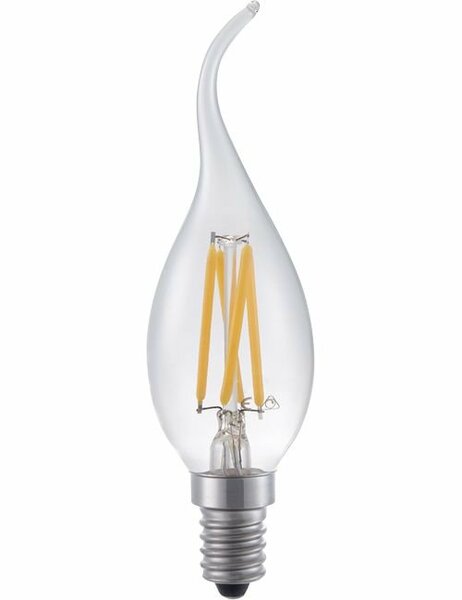 LED E14 Fila Tip Candle C35x120 230V 320Lm 4W 925 AC Clear Dim